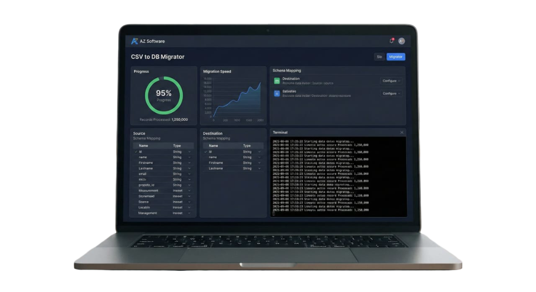 Data Migrator Tool Screenshot